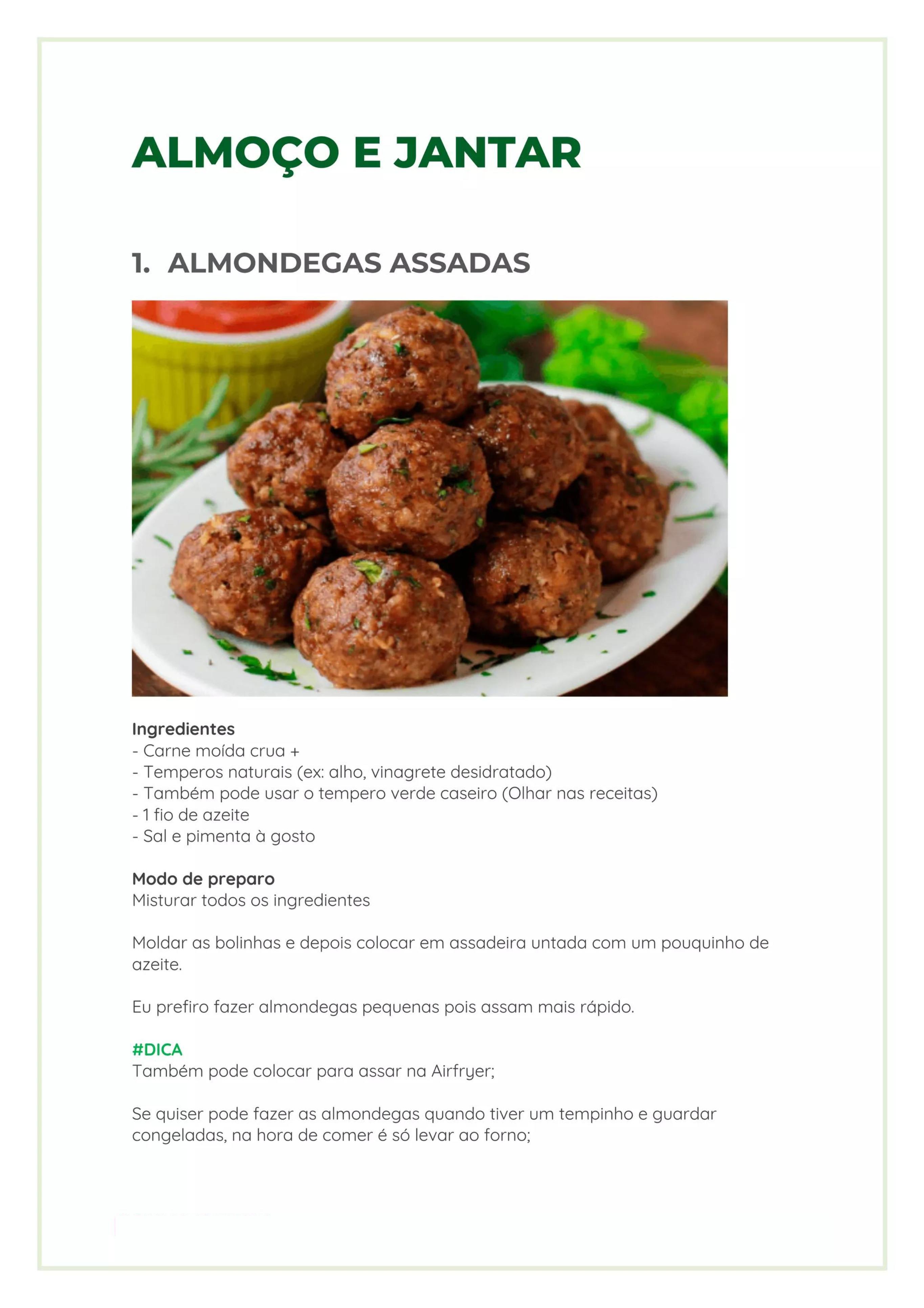 Receita saudável 1